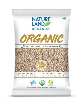 Natureland Organic Pearl Barley, 500 g